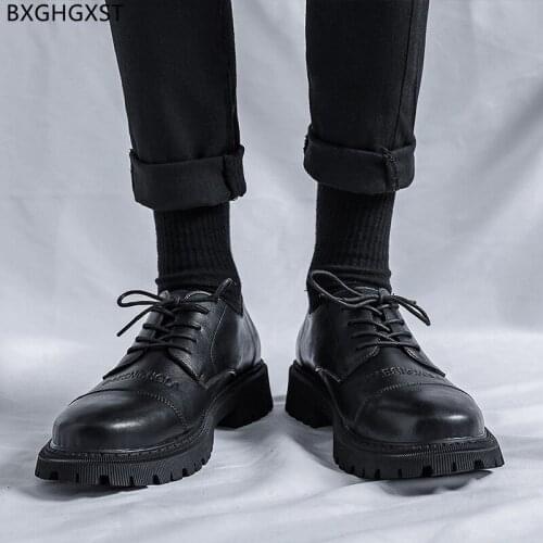 Italian Oxford Men Dress Shoes Leather Casual Business Shoes Men Fashion Party Shoes for Men 2021 Chaussure Homme Zapatos Hombre