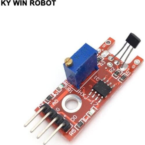 Smart Electronics 4pin KY-024 Linear Magnetic Hall Switches Speed Counting Sensor Module for arduino DIY Kit
