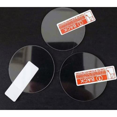 Universal Round Tempered Glass Protective Film Screen Protector Guard For Smart Watch Diameter 28 29 30 31 32 - 39 40 41 42 46mm