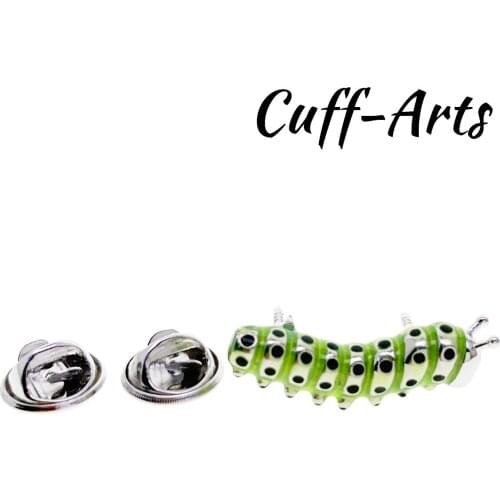 Lapel Pin Badges for Men Caterpillar Insect Bug Lapel Pin Brooches 2019 Classic Novelty Lapel Pin By Cuffarts P10373