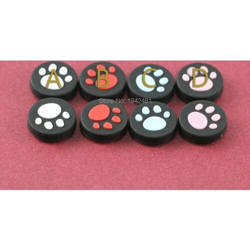 OCGAME Protective Silicone 3D Joystick Buttons For PSV 1000 2000 Grip Analog Cap Cover For PS Vita PSV1000/2000 PSVITA 100pcs