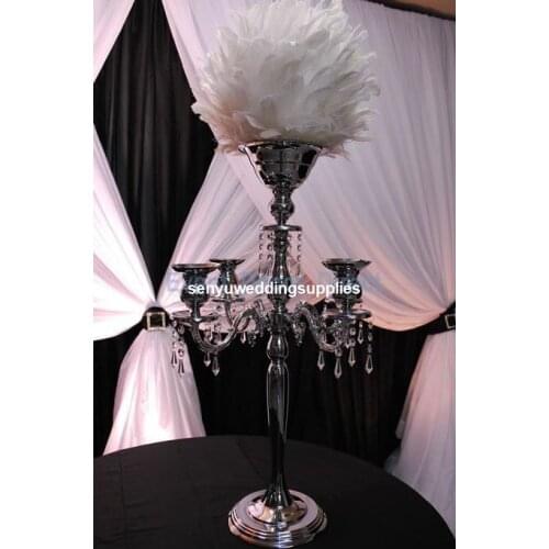 12pcs) hollow gold/ silver metal candle holder wedding table centerpiece flower vase rack home and hotel road lead decoration