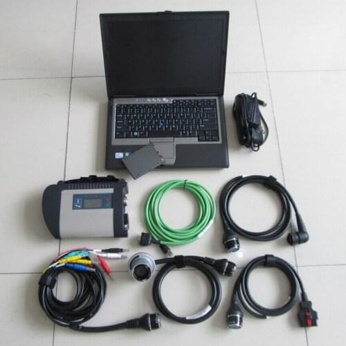 2020.12 Verison SD Connect Compact 4 for Mb Star C4 Newest Diagnostic Tool with HDD/SSD Software Install Laptop D630