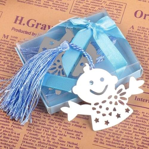 25 pieces/lot) Christening & Baptism Gifts Baby Boy Baby Girl Bookmark For Baby Shower Birthday Childrens Day Souvenirs BK025B