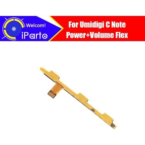 5.5inch UMIDIGI C Note Button Flex Cable 100% Original Power+Volume Button FPC Wire Flex Cable repair accessories for UMI C Note