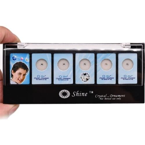 5 pcs/Box Dental Crystal Tooth Stones Tooth Crystal Diamond Teeth Decoration Jewelry Teeth Whitening Product Tooth Ornament