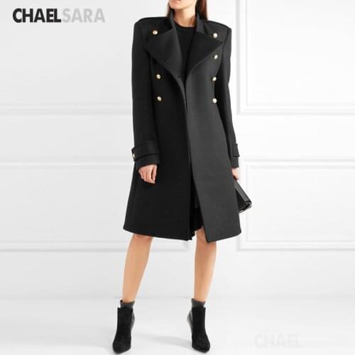 Женские пальто оверсайз CHAELSARA China At AliExpress