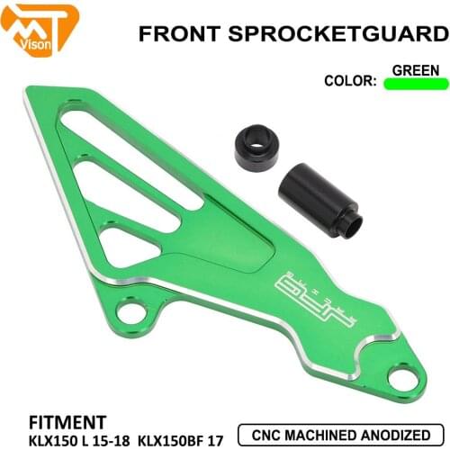 For KAWASAKI KLX150L 15-18 2015 2016 2017 2018 KLX150BF 2017 Motorcycle Accessories Sprocket Guard Protect Cover