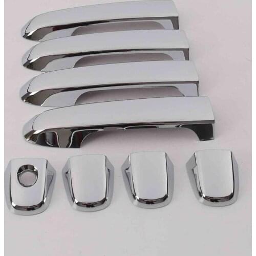For Toyota Camry 2012 2013 2014 2015 Carbon Fiber Door Handle Catch Cover Decoration Car Exterior Handles Trim Frame Accessories