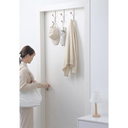 Door Hooks Bath Towel Hooks Over The Door Decorative Rack Clothes Coat Belt Hanger Hooks For Kitchen