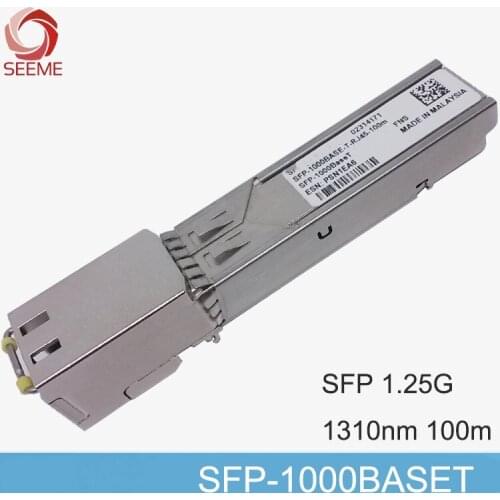 HW RJ45 fiber optical SFP-1000BASET SFP SFP-GE-T optical module SFP-1000BASET-T-RJ45-100m