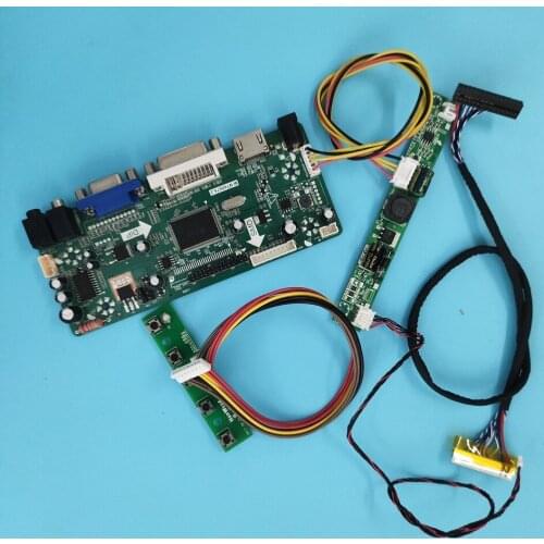 Kit for T215HVN01.0/T215HVN01.1/T215HVN01.2 1920x1080 30pin HDMI+DVI+VGA Controller Board Screen Audio Panel LED M.NT68676 LVDS