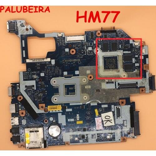 PALUBEIRA Laptop Motherboard For Acer E1-571 V3-571G V3-571 MAIN BOARD HM77 DDR3 LA-7912P With 8 Video Chips