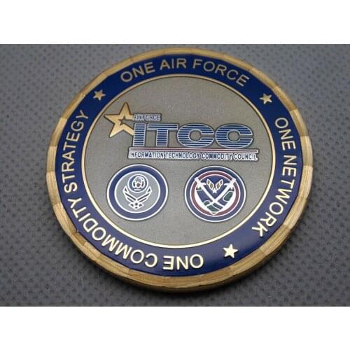 Low price make own coin cheap air force challenge coins high quality custom personalized coins hot sales metal coins FH810290