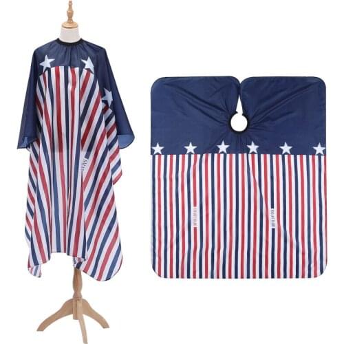 Salon Hairdressing Barbers Cape Gown Adult Hair Cutting Cloth Apron High Quality Haircut Barber Cloth Hair Coloring Products