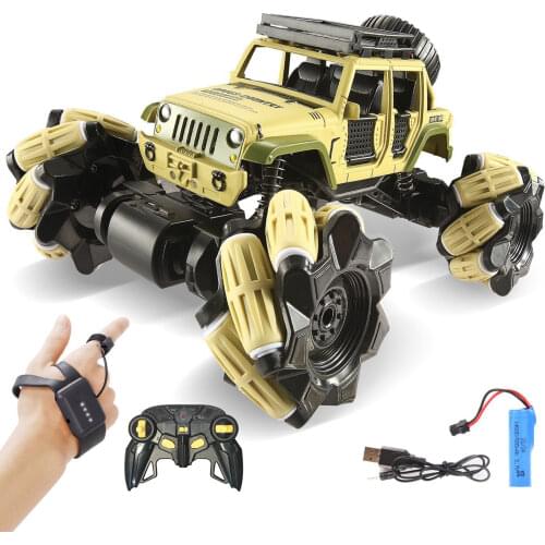 RC Car 1:16 2.4G 4WD RC Off-road Vehicle Car Drift Stunt Gesture Control Toy Car High Speed Truck Childrens Toys