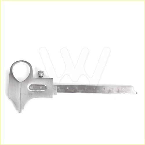 1PC Stainless Steel Vernier Caliper Gauge Micromete Measuring Dental Lab tool