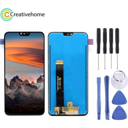 High Quality LCD Screen and Digitizer Full Assembly Lcd Replacement Glass For Nokia X6 (2018)
