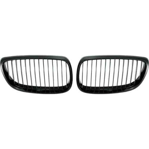 2Pcs Car Gloss Black Kidney Grille for Bmw E92 E93 3 Series Coupe 06-09