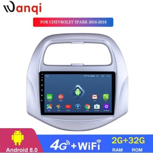4G Lte All Netcom Android Multimedia Car System For 2016-2018 CHEVROLET Spark Beat Monitor Autoradio Carplay Mirror Link NO DVD