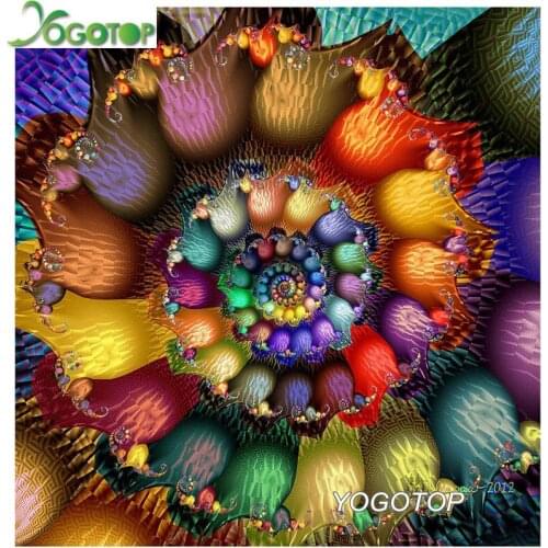 5d diy full square drill diamond painting Abstract flower Mandala cross stitch mosaic diamond embroidery round,wall art YY2486