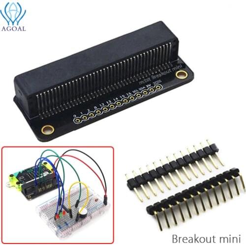 BBC Micro:bit Microbit Development Expansion Board Module Breakout Breadboard Adapter Plate Breakout Mini With 2pcs Pins