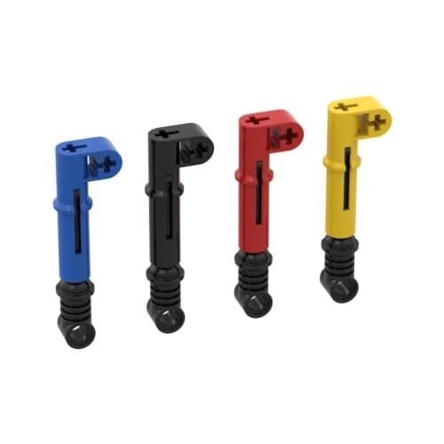 BuildMOC 95292c01 1x9.5 suspension arm (hard spring) For Building Blocks Parts DIY Educational Creat