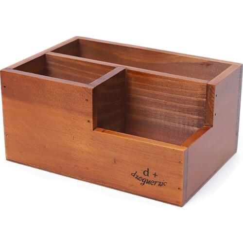 Wooden Planter Box Garden Plant Flower Pot Decorative Yard MicroLandscape Flower Vintage Succulent Container Gardening Decor