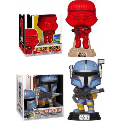 NEWest Star Wars Periphery Sith Jet Trooper #383 Mandalorian #348 Vinyl Dolls Action Figures Toys for Children Birthday Gifts