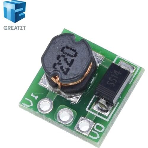 GREATZT 0.9-5V To 5V DC-DC Step-Up Power Module Voltage Boost Converter Board 1.5V 1.8V 2.5V 3V 3.3V 3.7V 4.2V To 5V