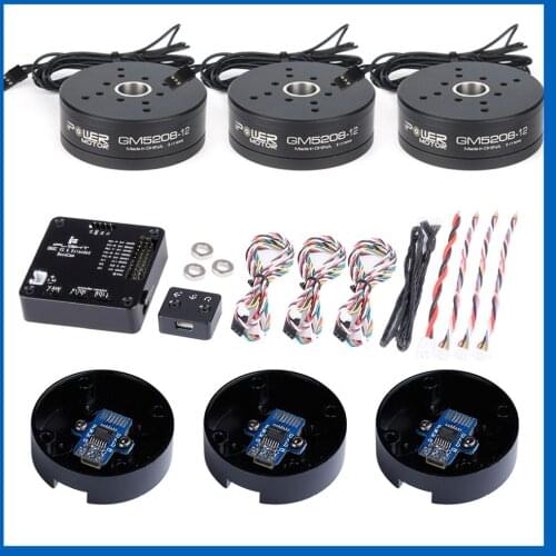 IFlight AlexMos 32 BIT(Extended) BGC With GM5208-12 Gimbal Motor W/ Encoder System Combo Set MOTOR