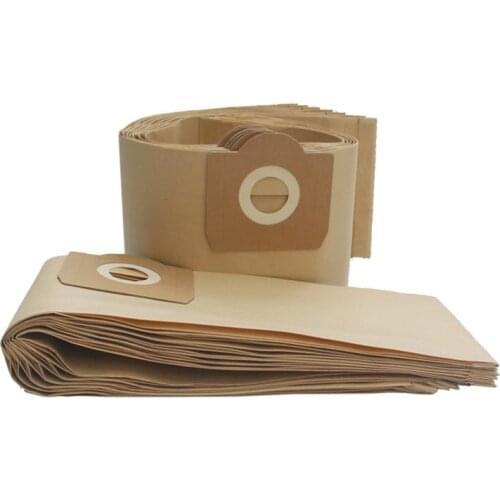 5* Vacuum Cleaner Bags Dust Bag Filter Paper Bag For Karcher A2204 A2656 WD3200 WD3300 For Rowenta RB88 RU100 RU101