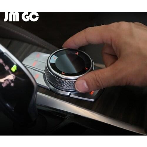Multimedia knobs suitable for BMW F10 G30 F01 G07 F25 F26 F30 G30 button knob modification screen switch trim cover