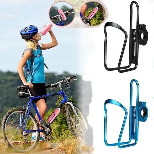 New Aluminum Alloy Bike Water Bottle Holder Cycling Bicycle Drink Water Bottle Rack Holder Mount for Mountain Folding Bike Cage