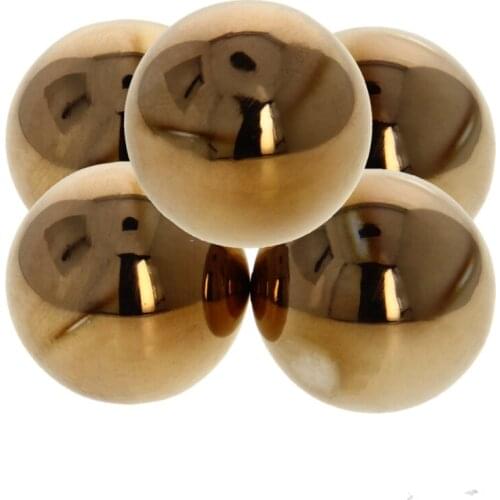 MroMax Stair Guardrail Post Cover 201 Stainless Steel Polished Titanium Ball 25/32/38/42/50/60/63/68/76/80/100mm Stair Guardrail