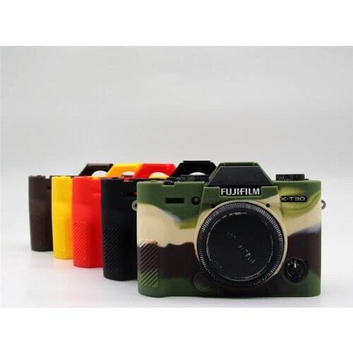 Camera Silicone Case Cover Protector for Fujifilm Fuji X-T30 XT30 Canon G7X mark 3 G7X III G7X3 Protective Body Cover Case Skin