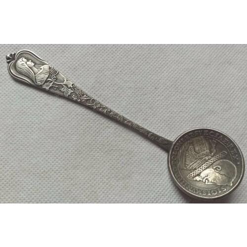 Type:#13 COIN SPOON -replica coins medal coins collectibles badge