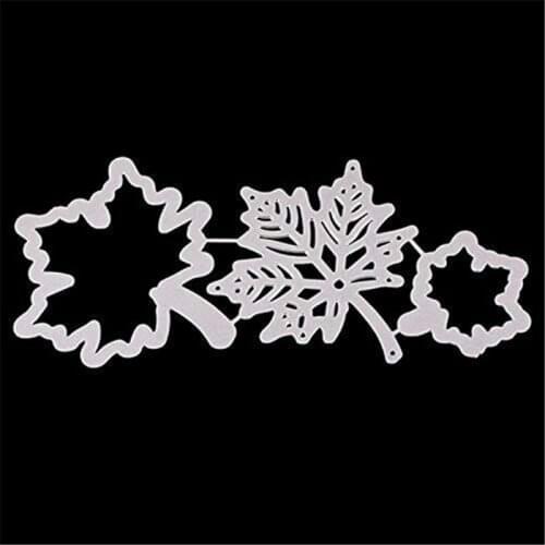 Maple Leaf Plant Metal Cutting Dies Scrapbooking Stencil Die Cuts Card Making DIY Decorative Craft Embossing New Dies