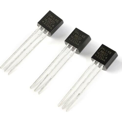 10pcs/lot Sensor Electronic chip DS18B20 TO-92 18B20 chips Temperature Sensor IC 18b20 diy electronic