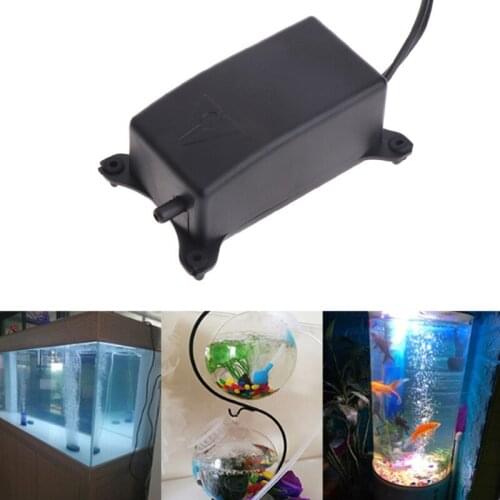 2W Noiseless Oxygen Increasing Pump Aquarium Oxygen Pump Fish Tank Oxygen Air Pump with EU Plug