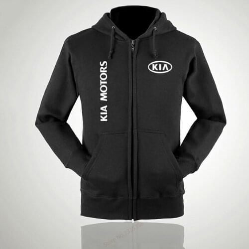 2018 Hoodies Man Women Zipper KIA Motors sweatshirt Hoodie coats regular tops