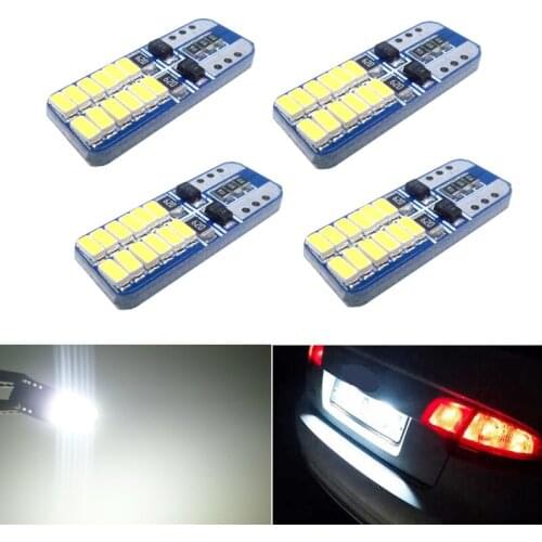 4x W5W T10 LED Canbus Bulb Car Interior Lights For Suzuki Grand Vitara Swift SX4 Gsr 600 750 Citroen C5 C3 C4 Picasso