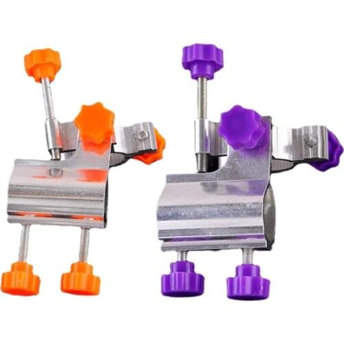 One-piece turret aluminum alloy anti-stealth pole holder fish guard universal pole holder regardless of left and right hands