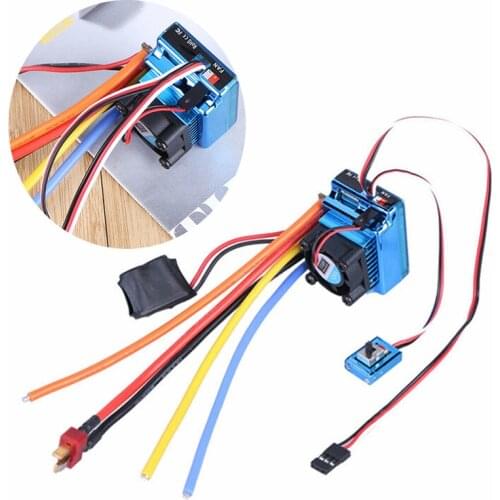 DC 3A 5V Electrical Motor Regulater Brushless Motor Speed Controller For 1/10 1/8 RC Car Boat Electric Speed Controllers