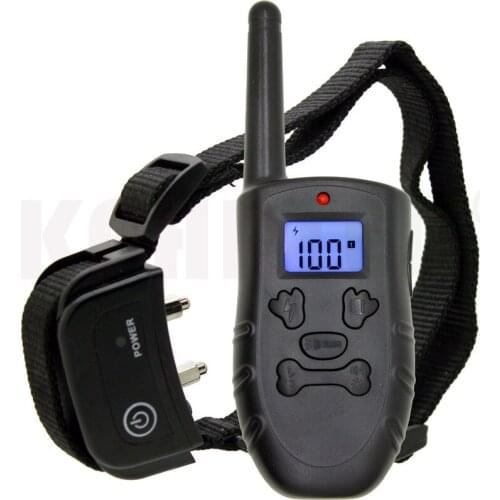 Backlight Screen Remote Dog Training Electronic Collar IP67 Fully waterproof and Rechargeable Electric Dog Collar for 1 Dog 34e