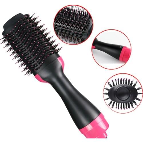 3 IN 1 One Step Hair Dryer Professional Hot Air Brush Women Hair Styling Tool Hair Straightener Brush Electric Blow Dryer Comb