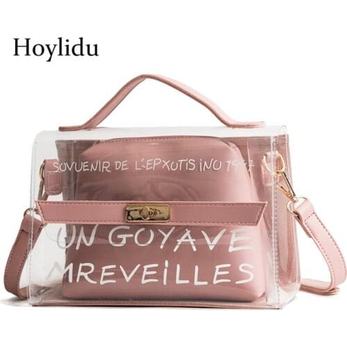 Hoylidu Women's Transparent Bags