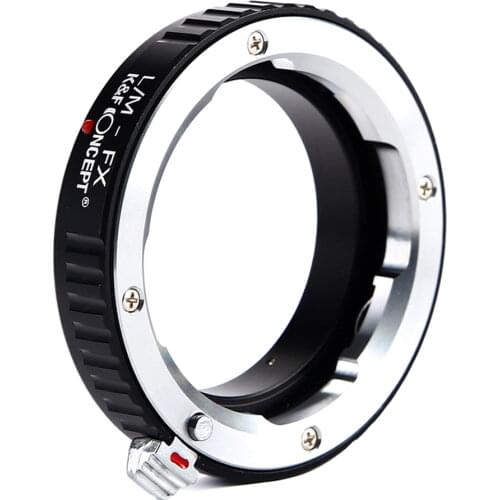 K&F concept Lens Adapter Ringt L/M-FX for Leica M Mouth Lens To/ Fujifilm X-PRO Cameras