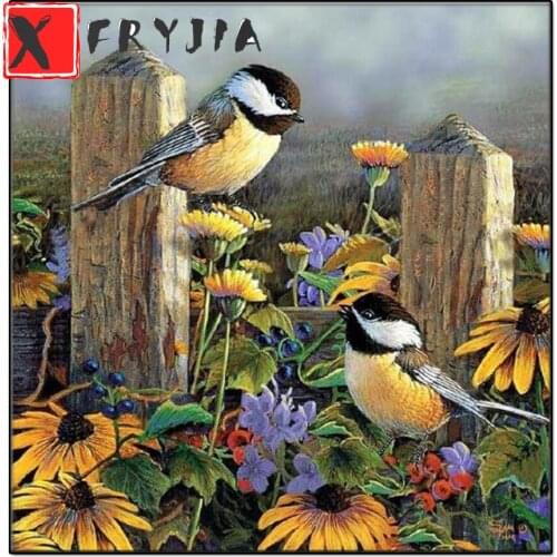 Pictures 5d diamond painting Farm landscape bird full novelty 2021 mosaic art full round square diamond embroidery icons new hot