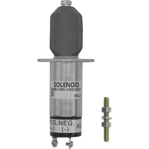 12V shut off stop solenoid 1504-12A6U1B1S1 for Woodward